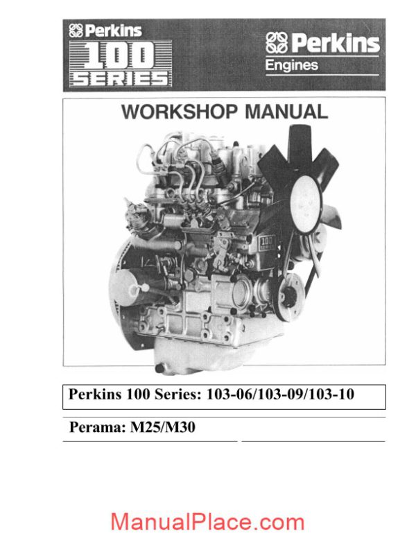 perkins engines workshop manual page 1