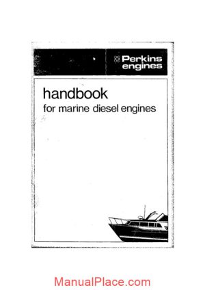 perkins marine engine handbook page 1