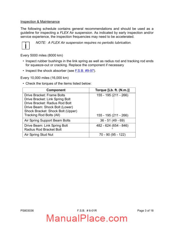 peterbilt flex air service bulletin fsb0601 page 3