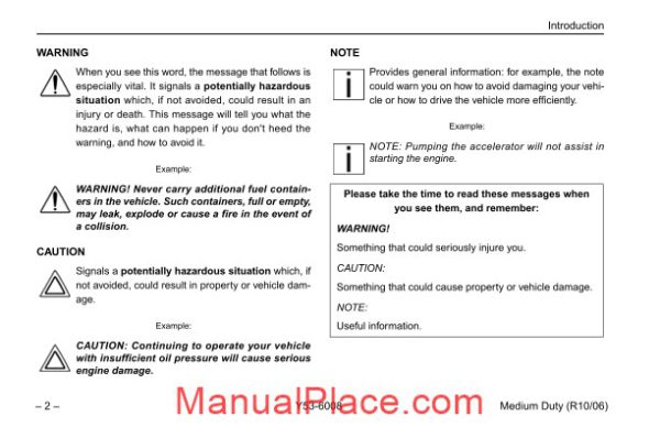 peterbilt medium duty trucks operators manual after 1 07 supplemental page 4