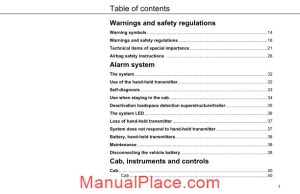 peterbilt model 210 220 operators manual supplementalmanuals page 1