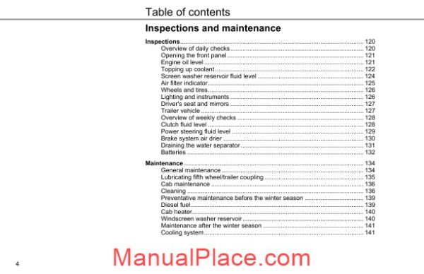 peterbilt model 210 220 operators manual supplementalmanuals page 4