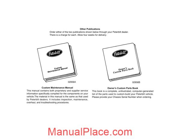 peterbilt operator manuals regional haul model operators manual page 3