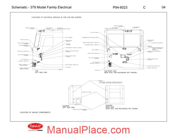 peterbilt pb379 family electrical schematic p94 6023 page 4