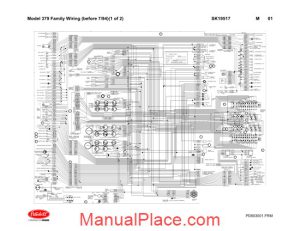 peterbilt pb379 model 379 family wiring before 7 94 sk19517 page 1