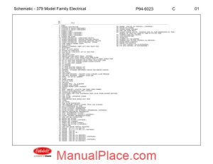 peterbilt schematic 379 model family electrical page 1