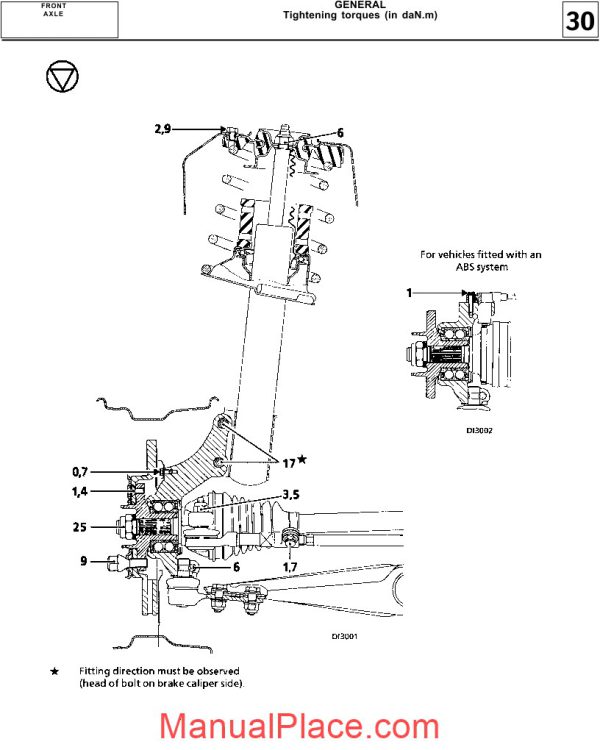 renault megane scenic 1996 2002 brakes and suspension service manual page 2