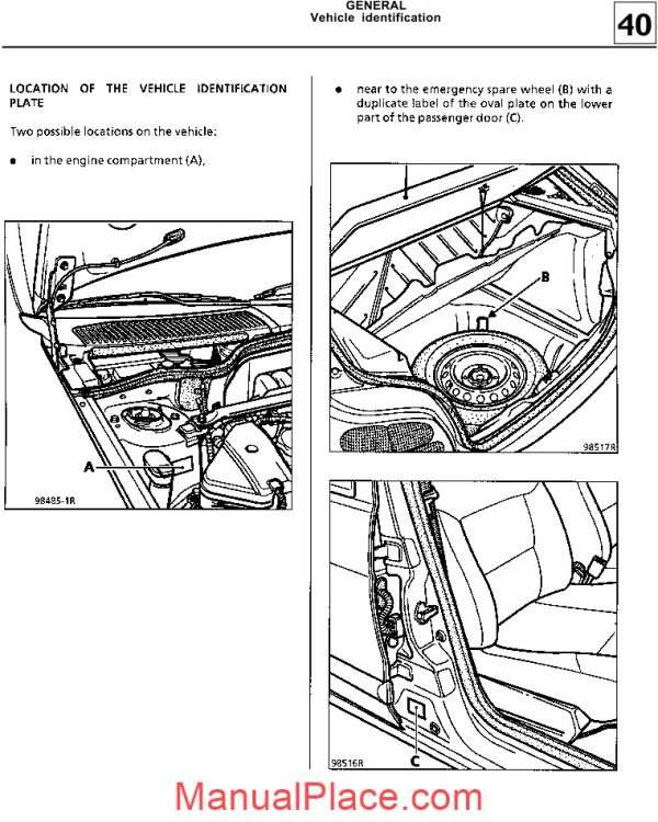 renault megane scenic 1996 2002 engine clutch gearbox body dervice manual page 2