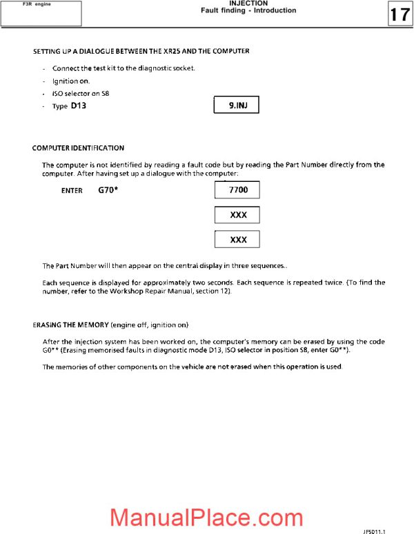 renault megane scenic 1996 2002 fuel system service manual page 1