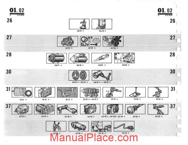 renault r7201 parts catalogue page 4