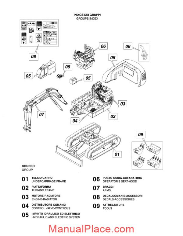 scat trak 224s 8990398 parts book page 3