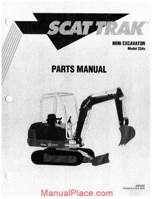 scat trak 234s 8990399 parts book page 1