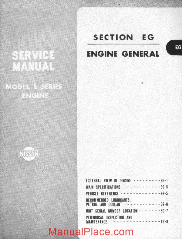 service manual datsun l13 l16 l20 page 4