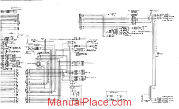 service manual datsun model 610 series chassis and body 1973 page 2