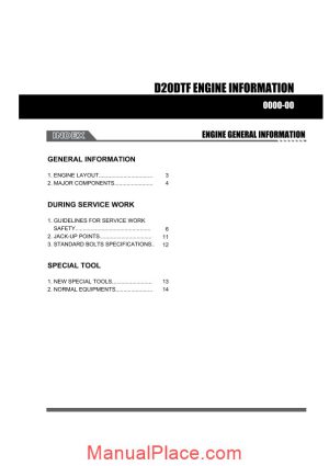 ssang yong korando new actyon 2010 2013 d20dtf engine information sm page 1