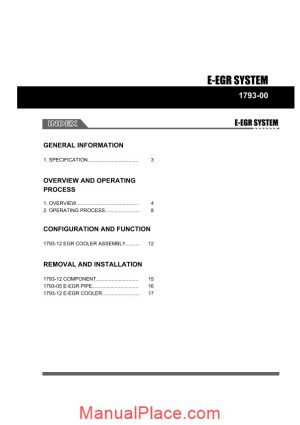 ssang yong korando new actyon 2010 2013 e erg system service manual page 1