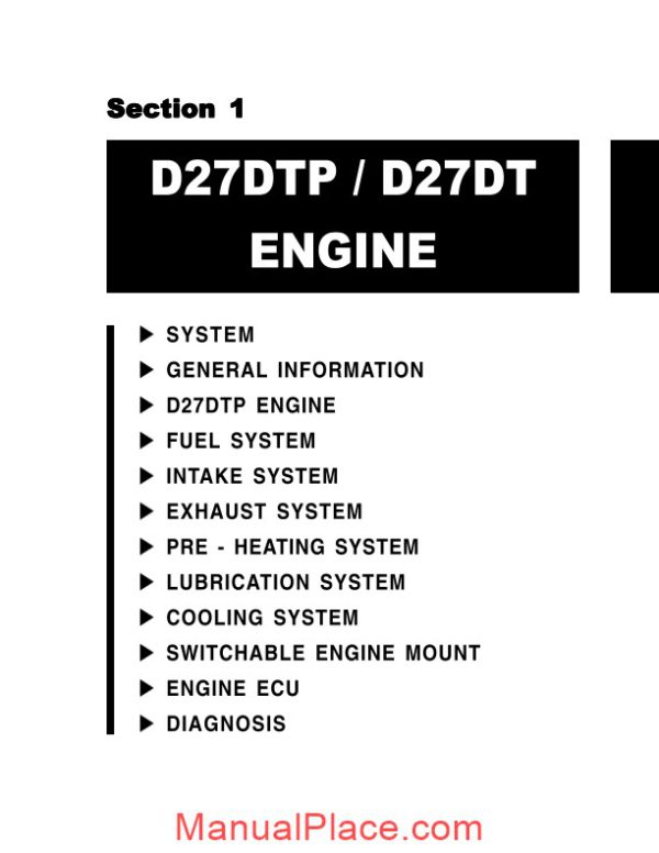 ssangyong model euro iv service manual page 2