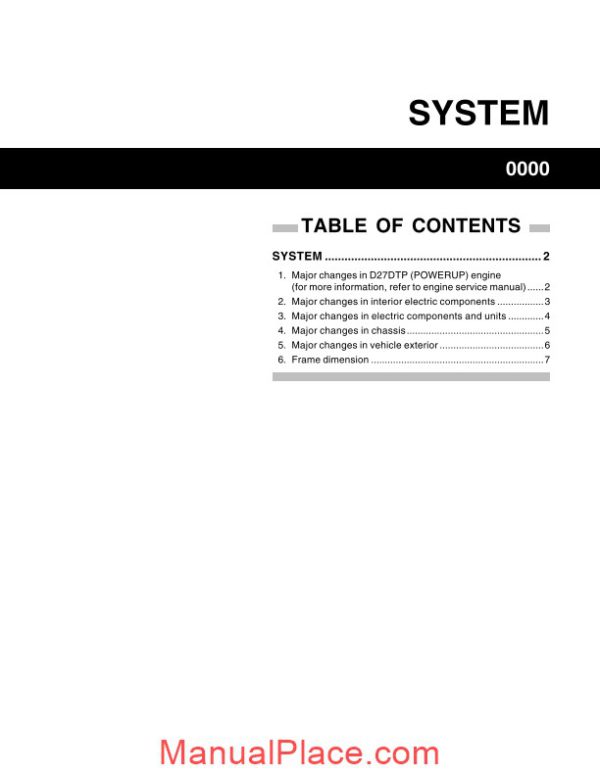 ssangyong model euro iv service manual page 3