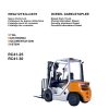 still steds diesel fork truck rc41 25 rc41 30 parts manual page 1