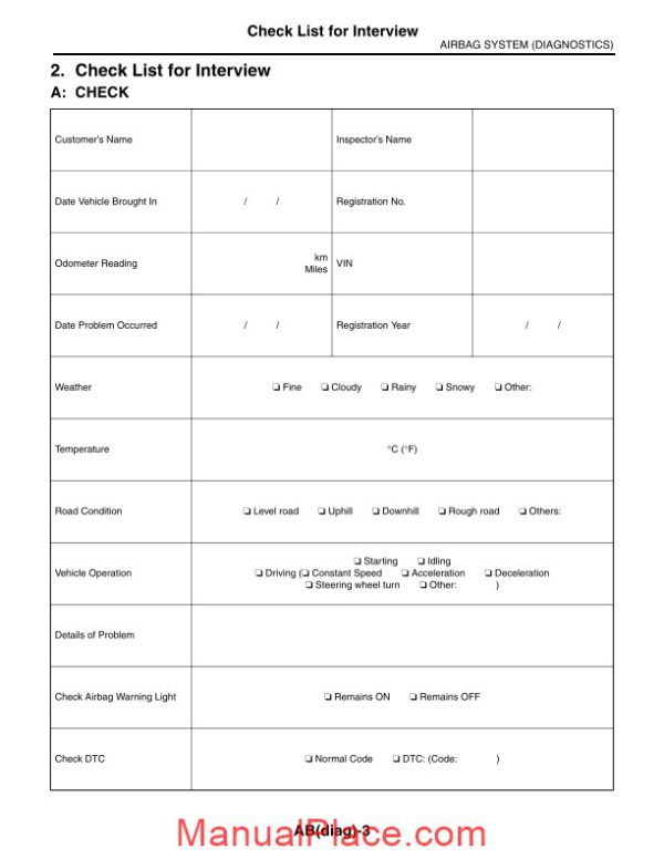 subaru impreza 2005 airbag system diagnostics page 3