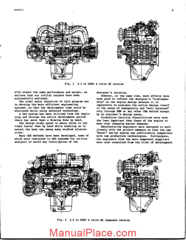 subaru new horizontally opposed 4 valve engine page 4