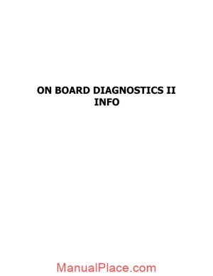 subaru on board diagnostic ii info page 1