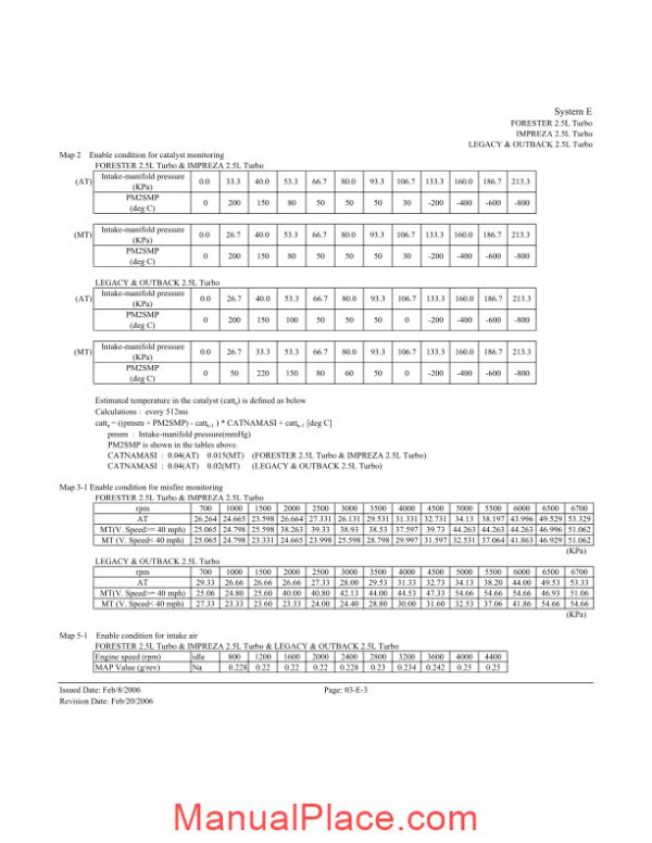 subaru on board diagnostic ii info page 4