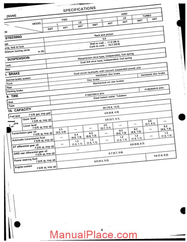 subaru service manual 1992 engine wiring page 4