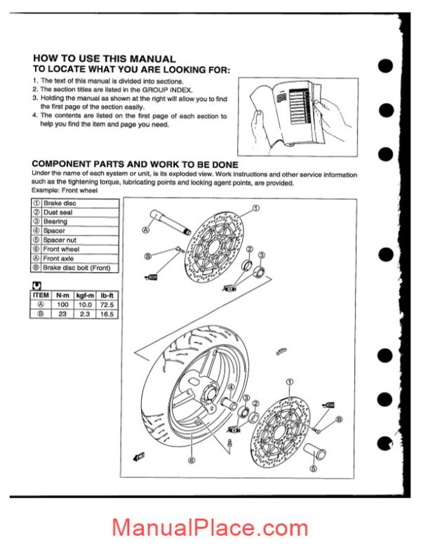 suzuki gsxr 750 2004 service manual page 3