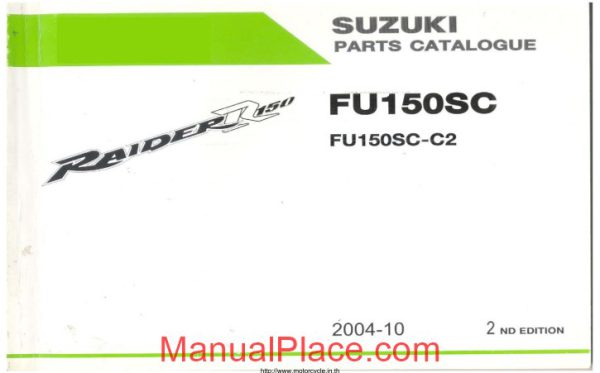 suzuki raider 150r parts page 1