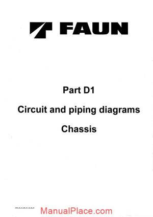 tadano faun circuit piping diagrams chassis page 1