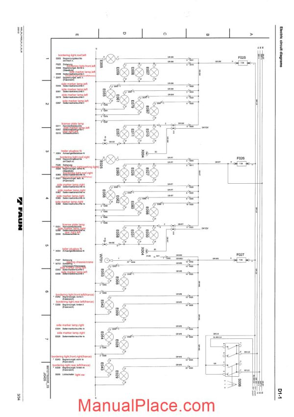 tadano faun circuit piping diagrams chassis page 4