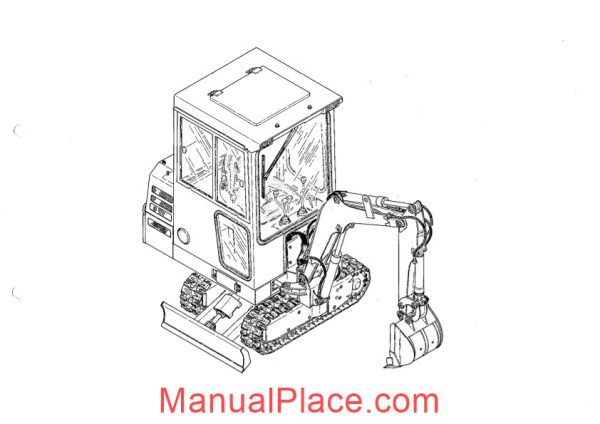 takeuchi diesel backhoe tb12 14s parts manual page 3