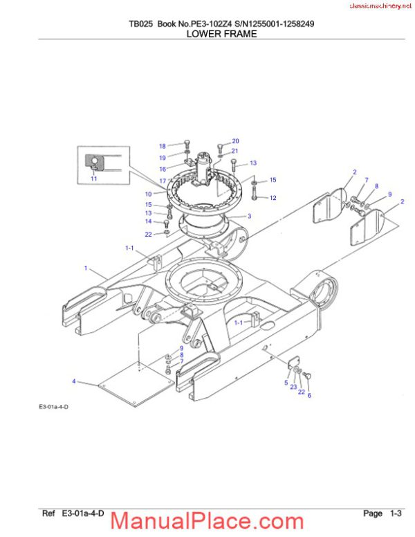 takeuchi tb025 parts catalog page 4