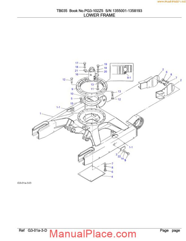 takeuchi tb035 partsmanual sec wat page 4