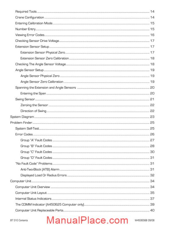 terex bt 510 operators page 4