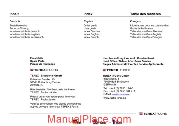terex fuchs mhl331 parts catalog page 3