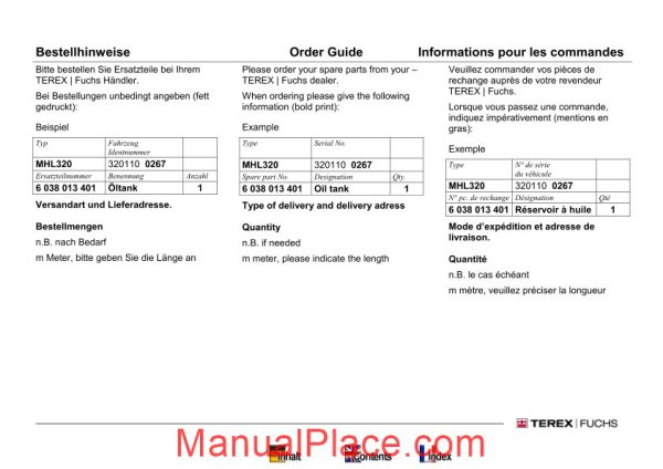 terex fuchs mhl331 parts catalog page 4