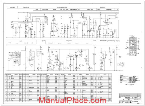 terex fuchs mhl350 electric schematic page 3