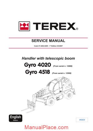 terex gyro 4518 service manual page 1