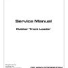 terex rubber track loader pt100 forestry service manual page 1