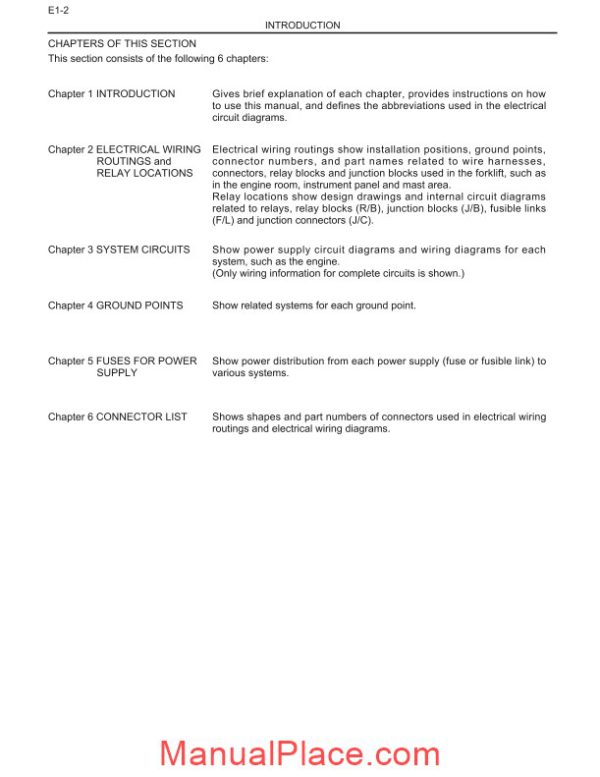 toyota 8fg forklift wiring diagram page 4