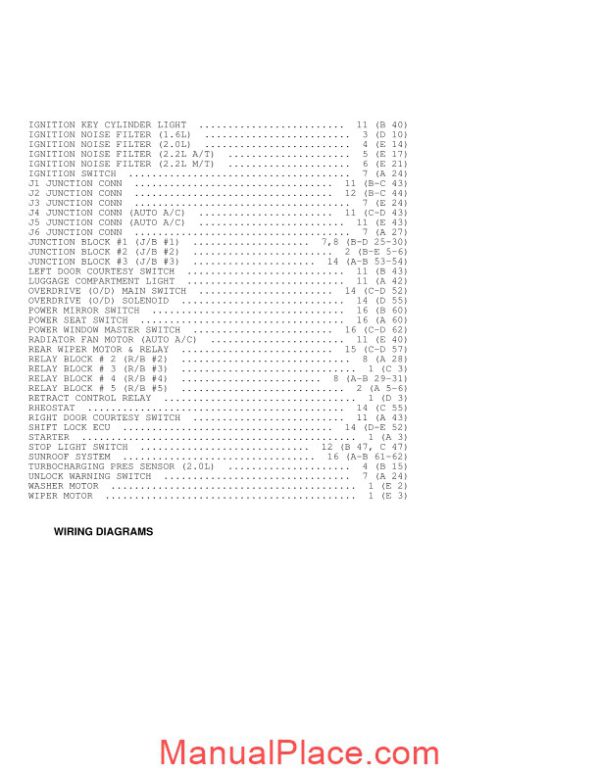 toyota celica wiring diagram 1993 page 2