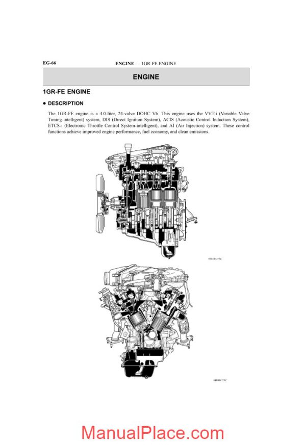 toyota engine 1grfe 4 0 repair manual page 4