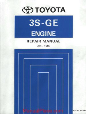 toyota engine 3s fe service repair manual page 1