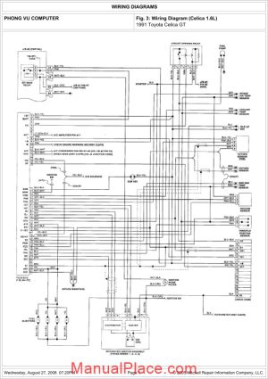 toyota engine 4a fe repair manual page 1
