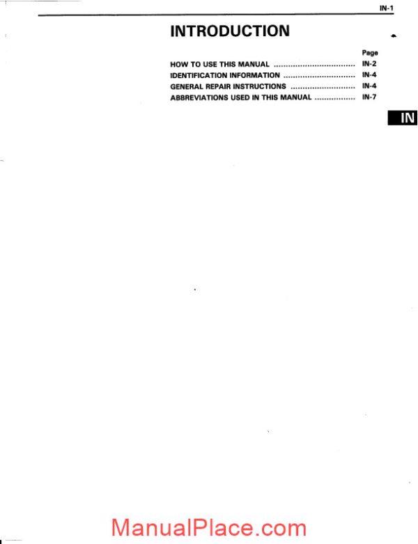 toyota hilux land cruiser 4runner engine service repair manual page 4