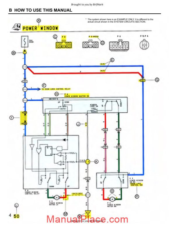 toyota land cruiser 1996 electrical system page 4