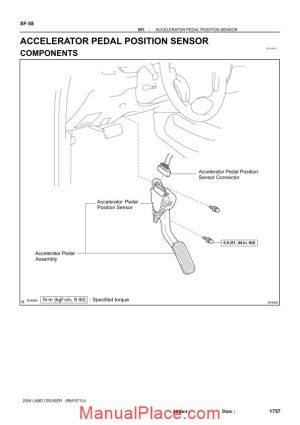 toyota land cruiser 1998 2007 sfi repair manual page 1