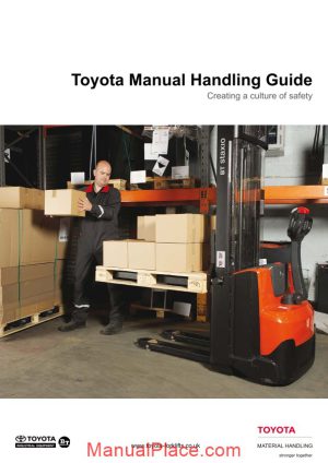 toyota manual handling guide page 1